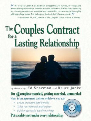 cover image of The Couples Contract for a Lasting Relationship